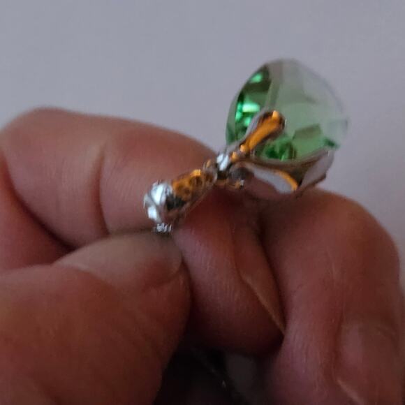 Ava Ro Sterling & Swarovski Crystal Pendant Necklace - Picture 3 of 3